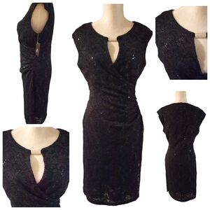 Cida's - Ronni Nicole  black dress